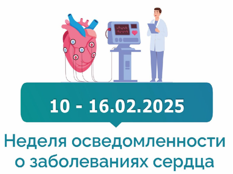 Неделя осведомленности о заболеваниях сердца.